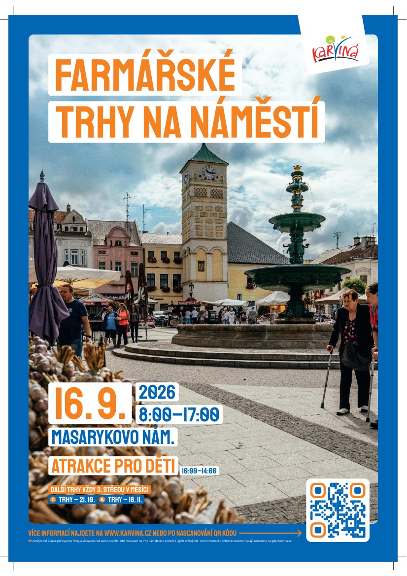 Farmářské trhy na náměstí